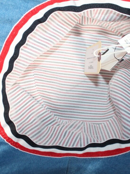 NWT Thom Browne Denim Bucket Hat L $590